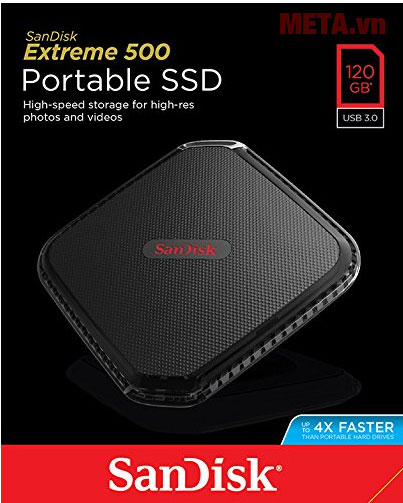 Ổ cứng di động 120GB SSD Sandisk Extreme 500 Portable SDSSDEXT-120G-G25