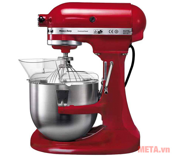 Máy trộn Heavy Duty KitchenAid 5KPM5EER có 10 tốc độ trộn 