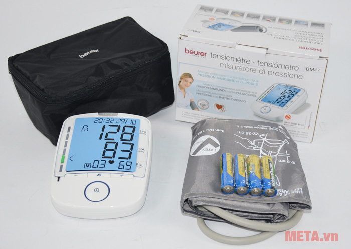 Bộ máy đo huyết áp bắp tay Beurer BM47 