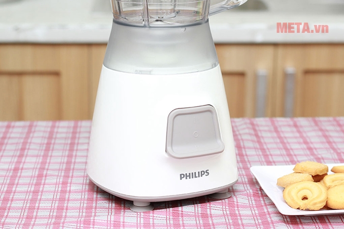 Máy xay đa năng Philips có chân đế cao su chống trượt