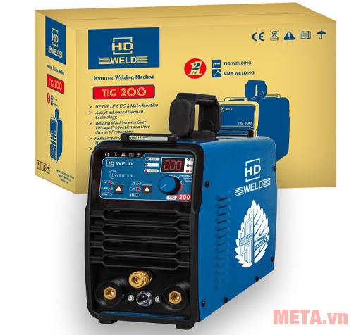 Máy hàn HD Weld Tig 200 là kiểu hàn Tig - MMA Máy hàn đa năng