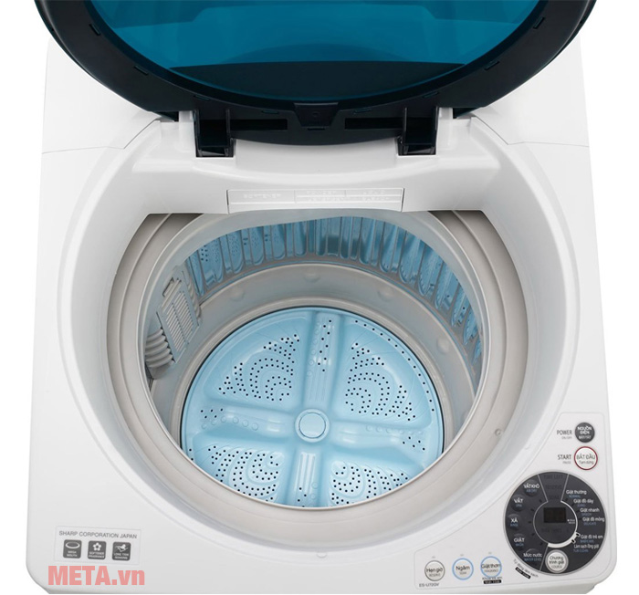 Máy giặt cửa trên 8kg Sharp U80GV-G có nhiều tính năng tiện lợi