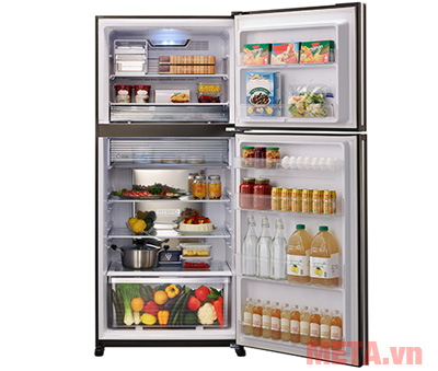 Tủ lạnh Sharp SJ-XP595PG-BK