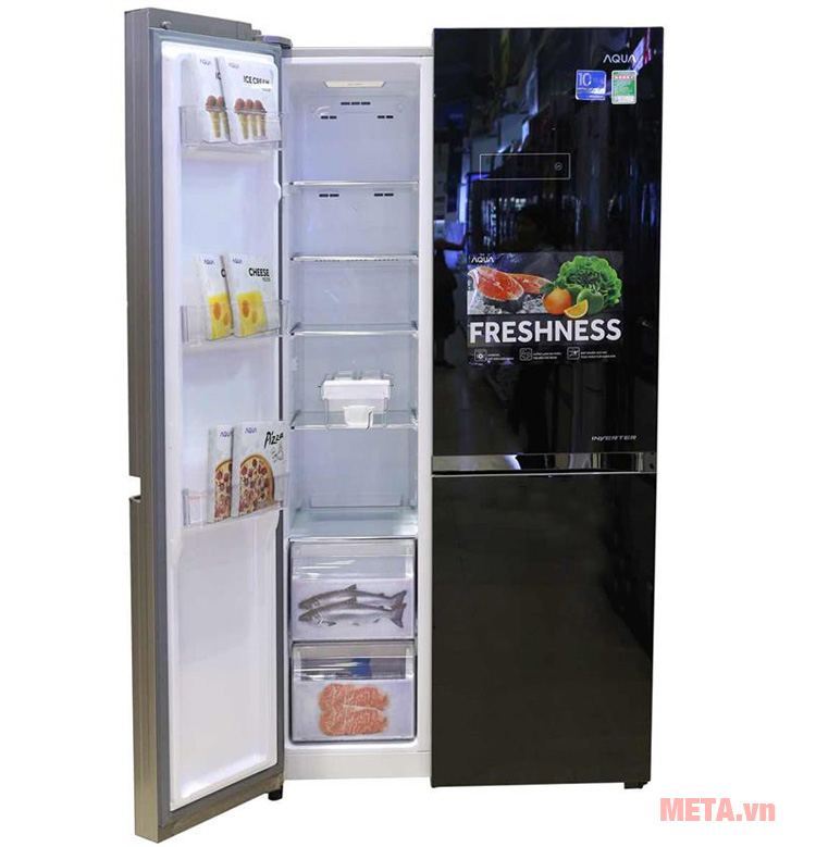 Tủ lạnh Mitsubishi Electric 414L MR-V50EH-BRW - Điện Máy Hưng Thịnh