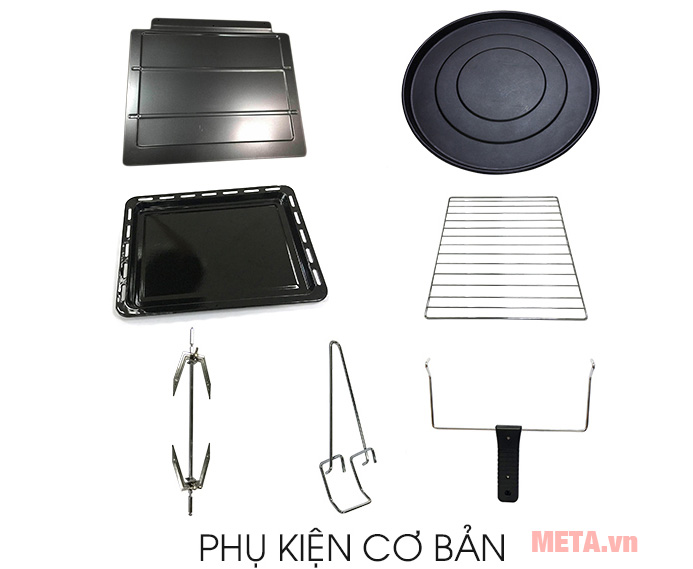 Bộ phụ kiện của lò nướng Sharp EO-A383RCSV-ST