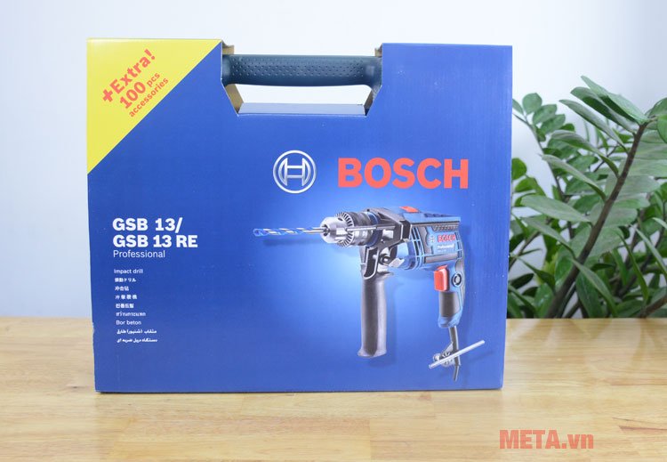 Hộp đựng bộ máy khoan Bosch GSB 13 RE