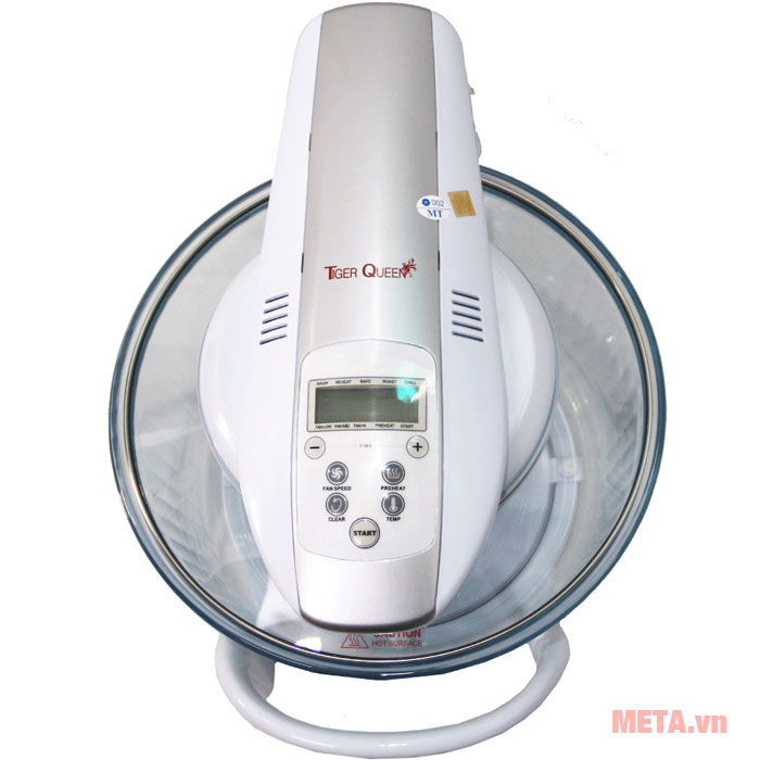 Lò nướng thủy tinh Tiger Queen AX-797LV 11 lít (trắng)