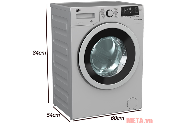 Máy giặt Beko Inverter 8kg WMY 81283 SLB2