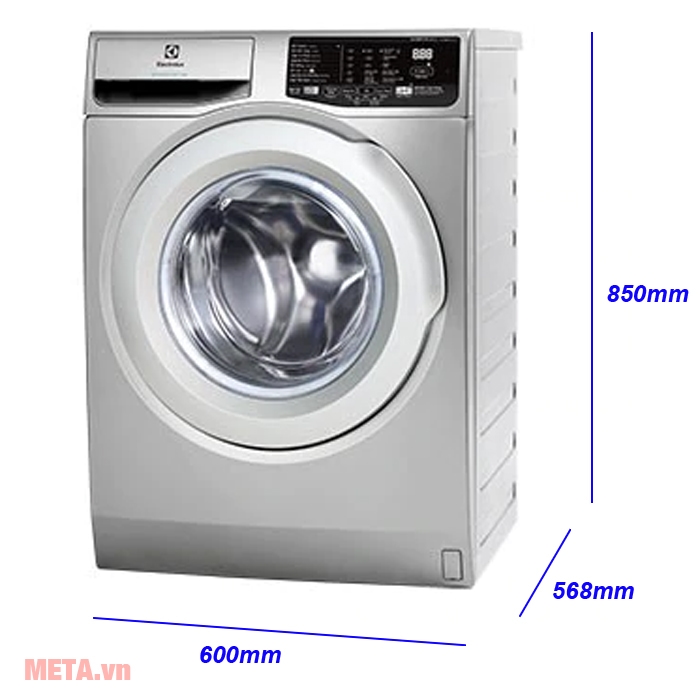 Kích thước máy giặt cửa trước Electrolux EWF8025CQSA