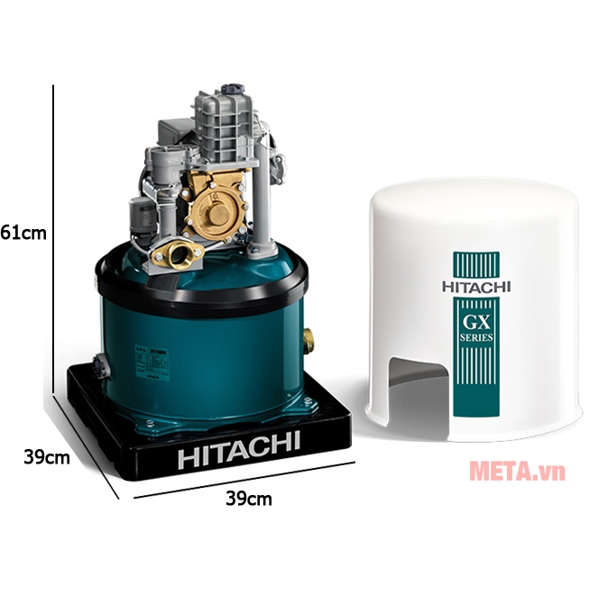 Máy bơm tăng áp Hitachi WT-P100GX2 100W