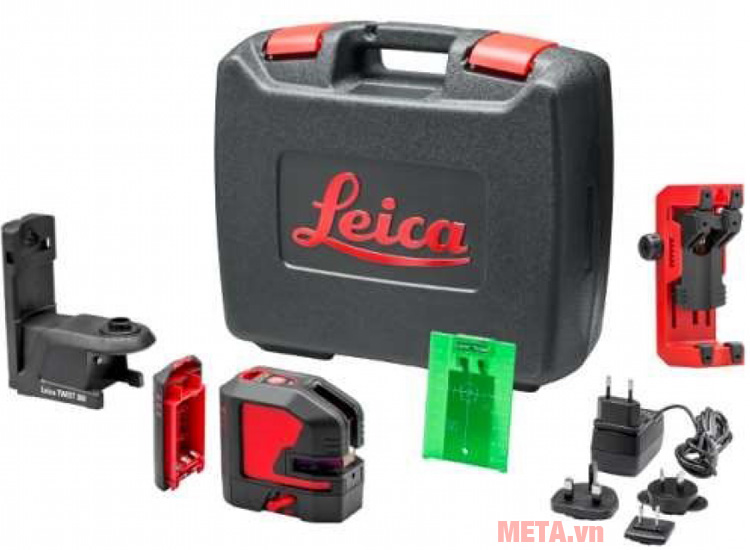 Máy cân mực laser 2 tia xanh Leica Lino L2P5G