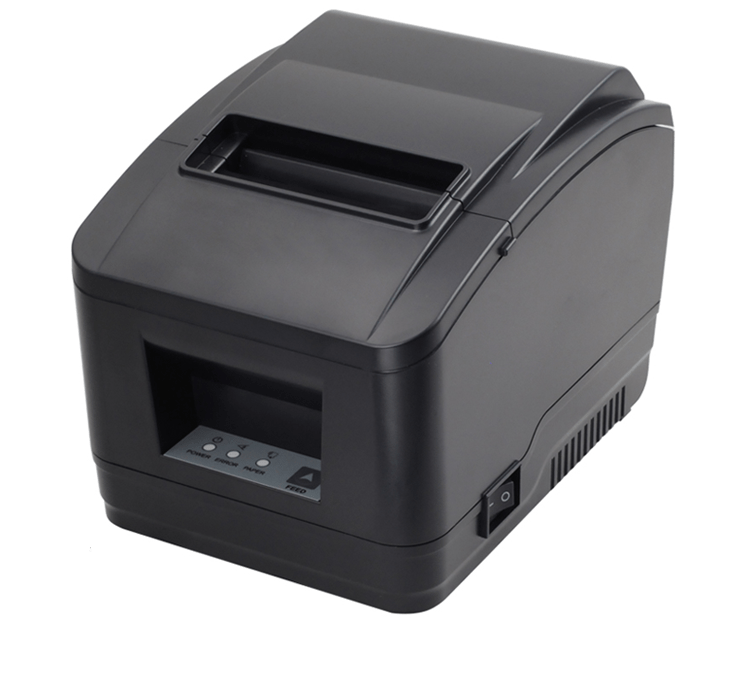Máy in hóa đơn Xpos Q80U có kích thước gọn gàng Máy in hóa đơn