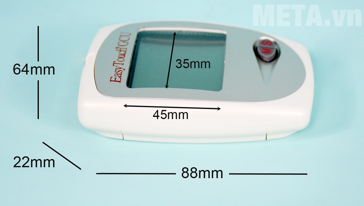 Máy đo đường huyết 3 trong 1 Rossmax Easy Touch GCU ET322