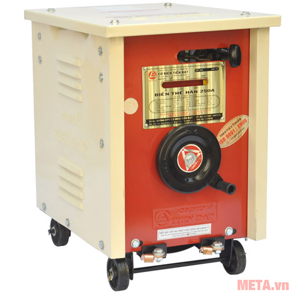 Hình ảnh máy hàn Tiến Đạt 250A - dây đồng HĐ-250Đ
