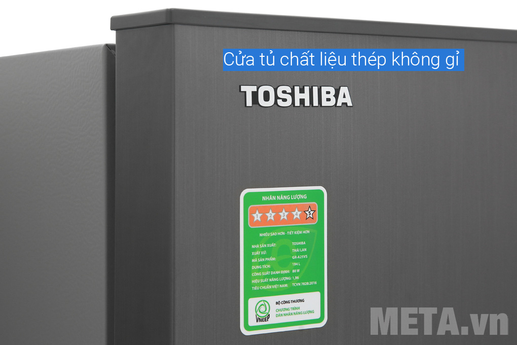 Tủ lạnh Inverter Toshiba GR-A25VS(DS1) 194 lít