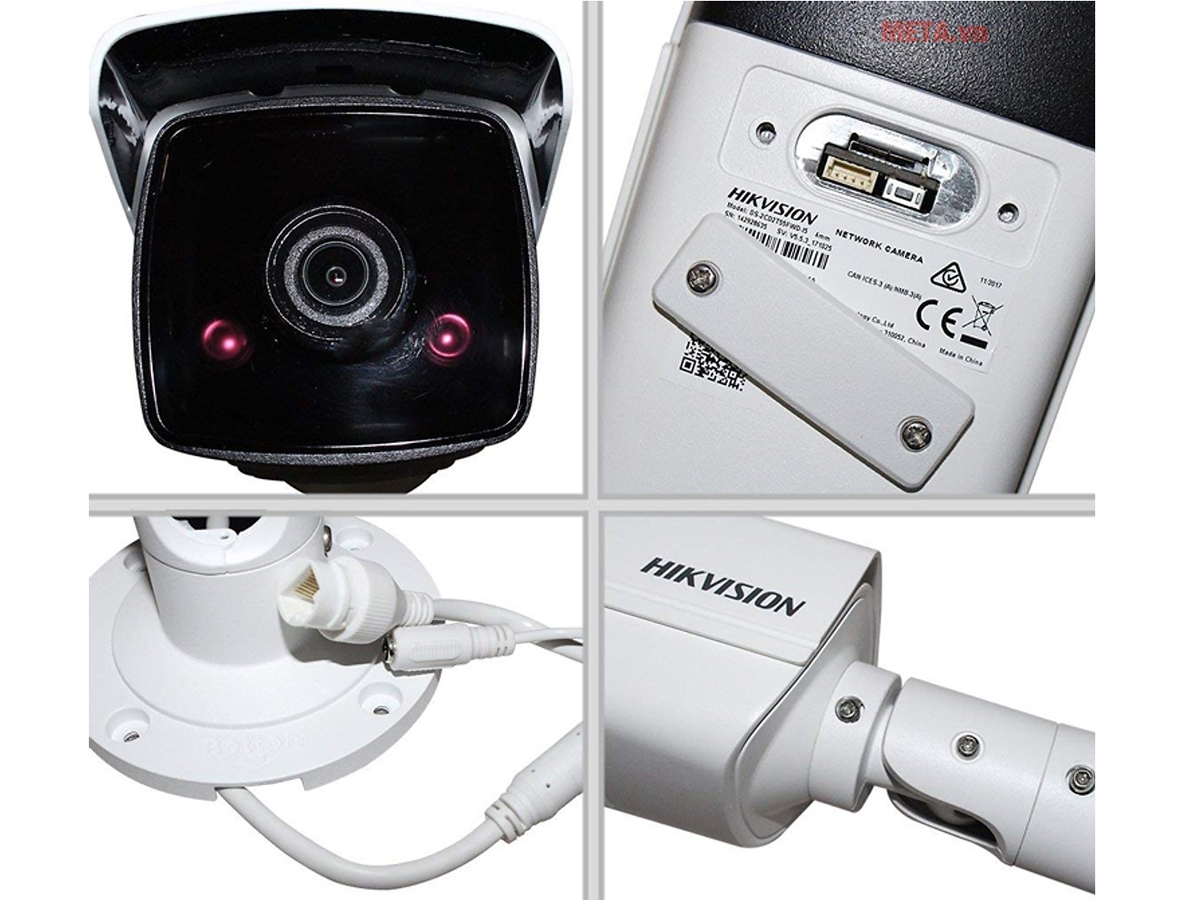 Camera IP hồng ngoại 4.0 Megapixel Hikvision DS-2CD2T43G0-I8