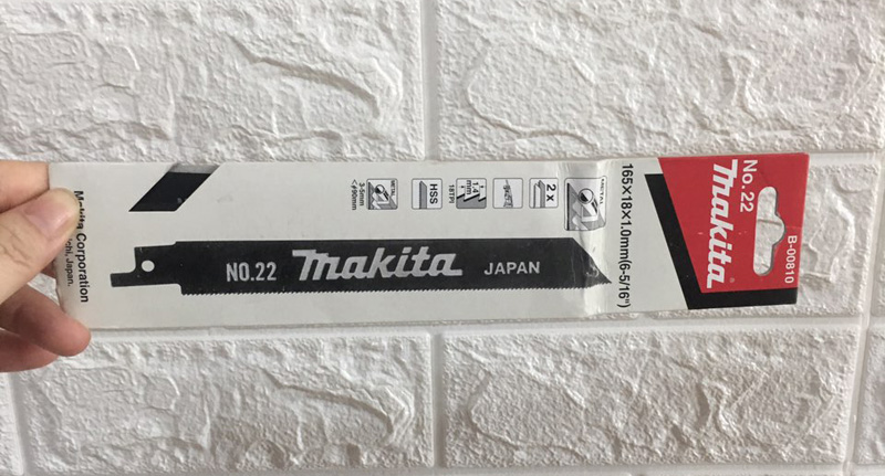 Hình ảnh bộ lưỡi cưa kiếm 2 chi tiết B-00810 Lưỡi cưa cho máy cưa kiếm