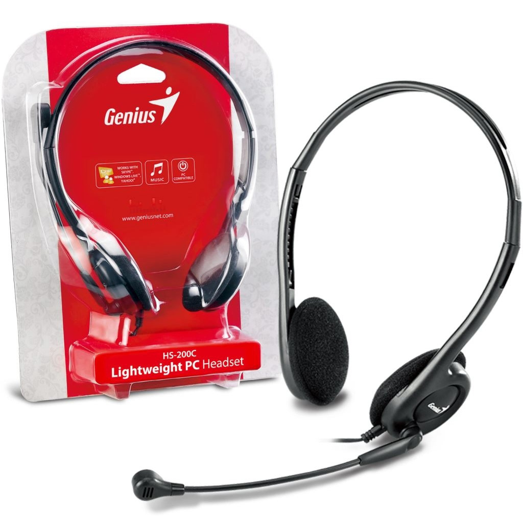 Combo 2 bộ nghe nói Genius (Headset) HS-M200C