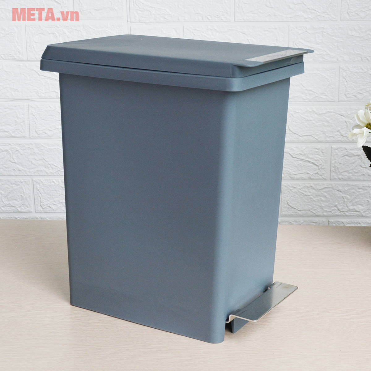 Thùng rác nhựa đạp dòng Compact Fitis PPS1-906 - 10L - META.vn