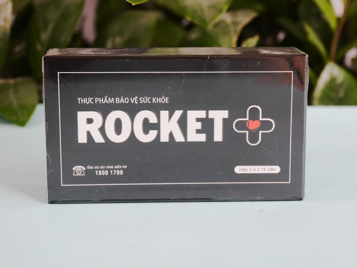 Hộp Rocket + cho nam giới (Hộp 45 viên)