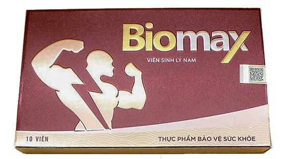 Viên Biomax sinh lý nam (10 viên)