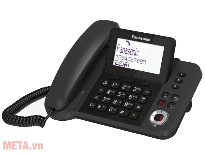Điện thoại bàn Panasonic KX-TGF310CX (1 có dây, 1 không dây)