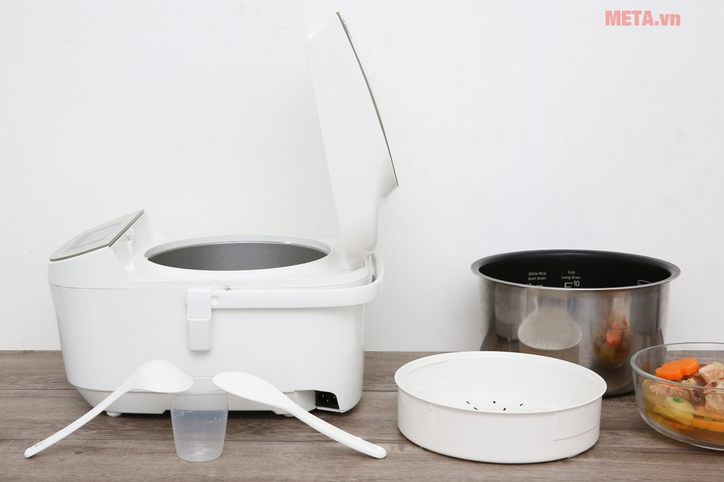 Nồi cơm cao tần sẽ giúp gia đình bạn có nhiều bữa ăn ngon