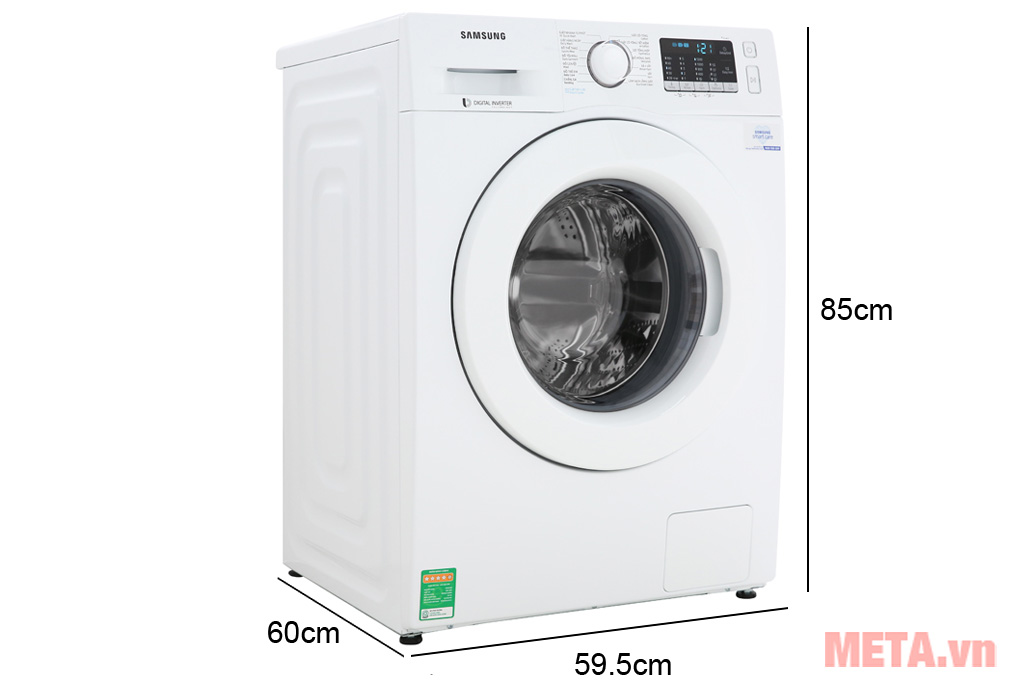 Kích thước của máy giặt