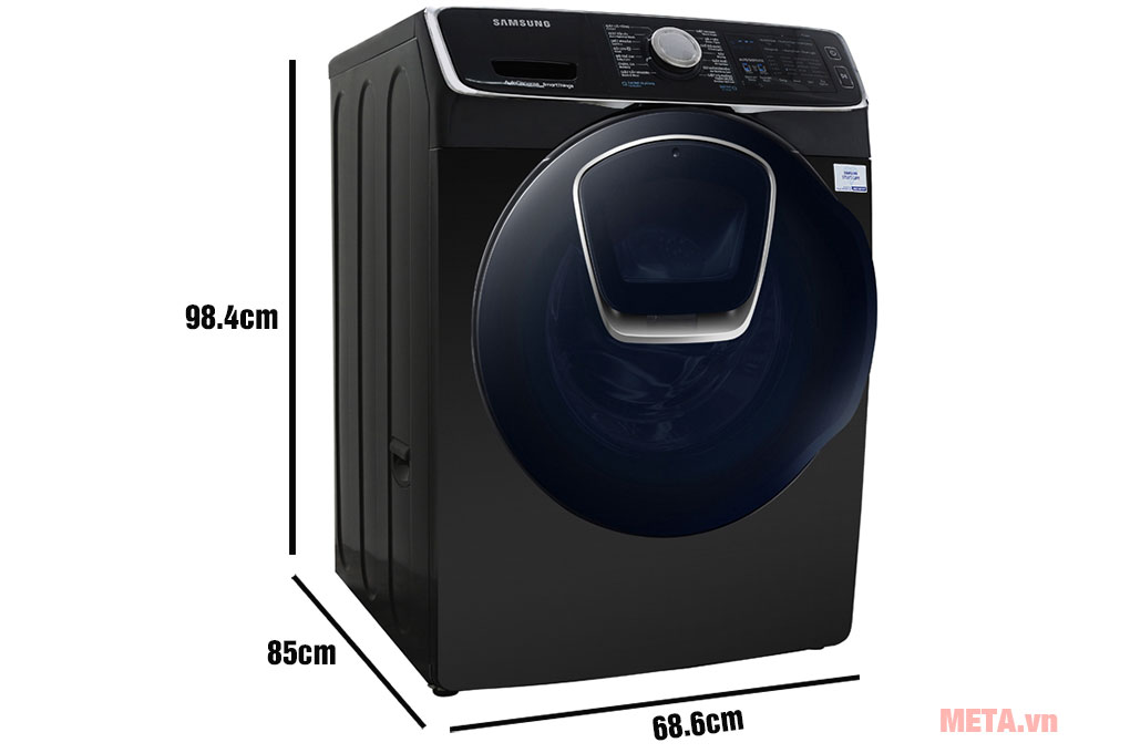 Kích thước máy giặt sấy Samsung WD19N8750KV/SV