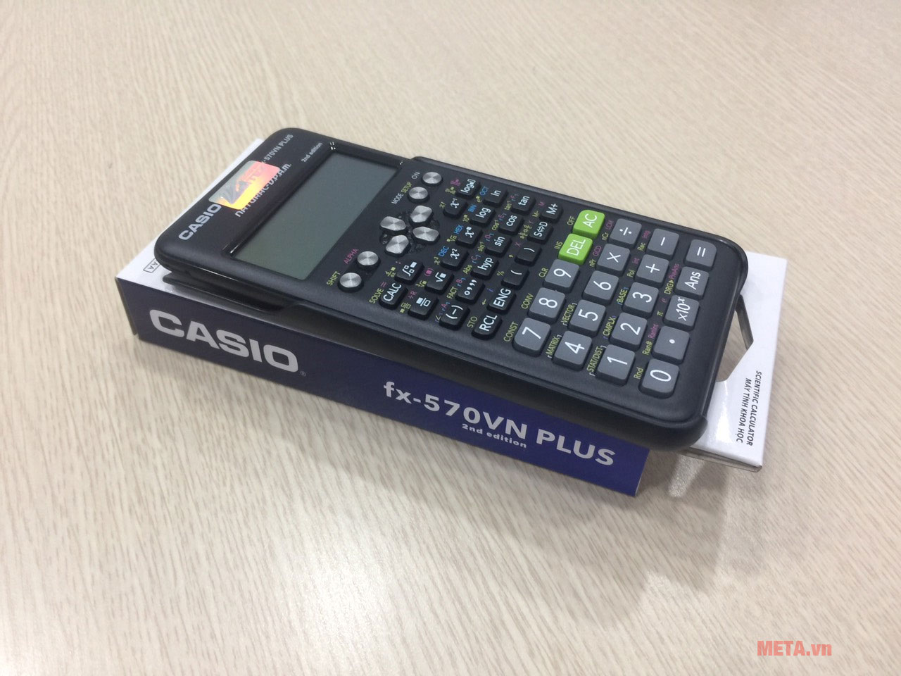 Máy tính bỏ túi Casio FX-570VN Plus phù hợp cho học sinh, sinh viên 
