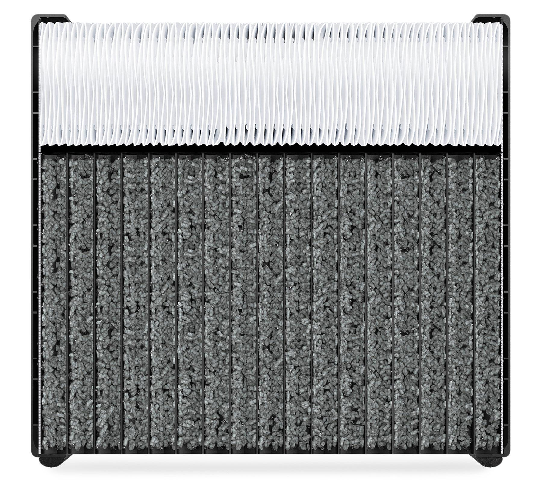 Màng lọc giúp lọc được bụi thô, bụi mịn