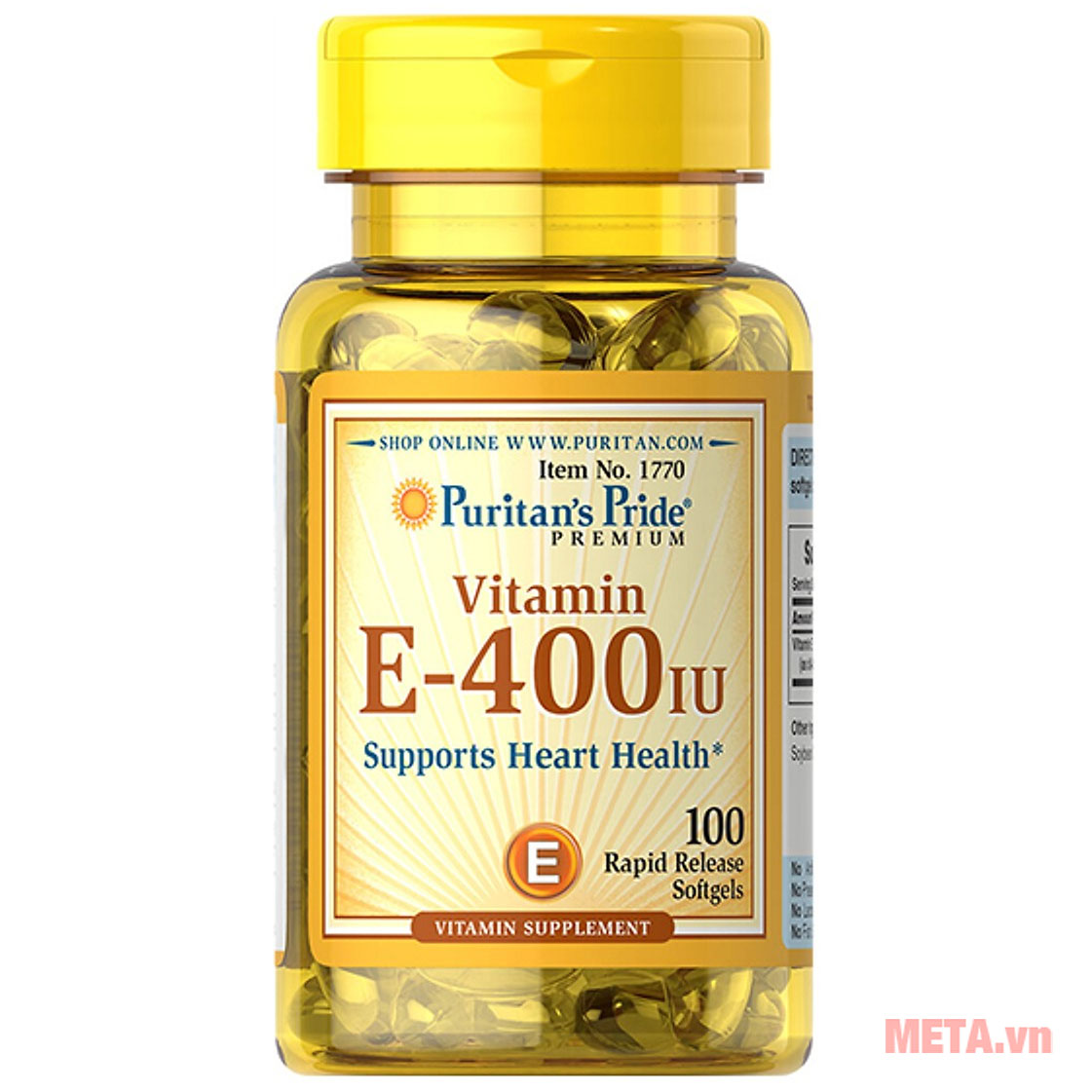 Vitamin E-400 IU Puritan's Pride