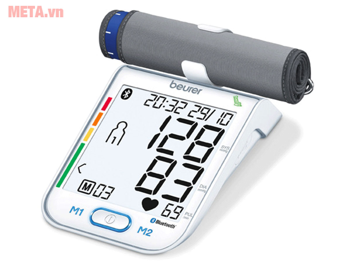 Hướng dẫn sử dụng máy đo huyết áp bắp tay Bluetooth Beurer BM77