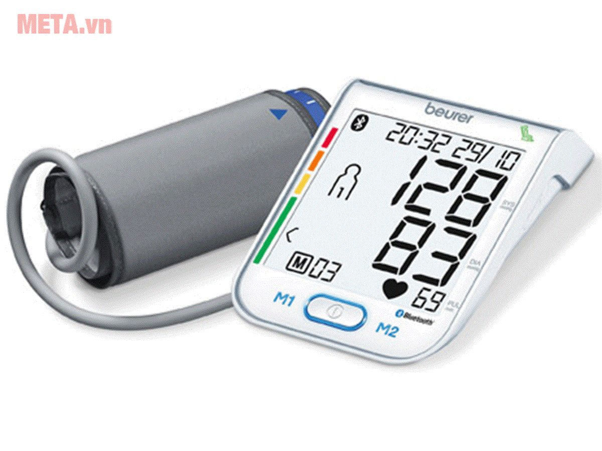 Máy đo huyết áp bắp tay Bluetooth Beurer BM77