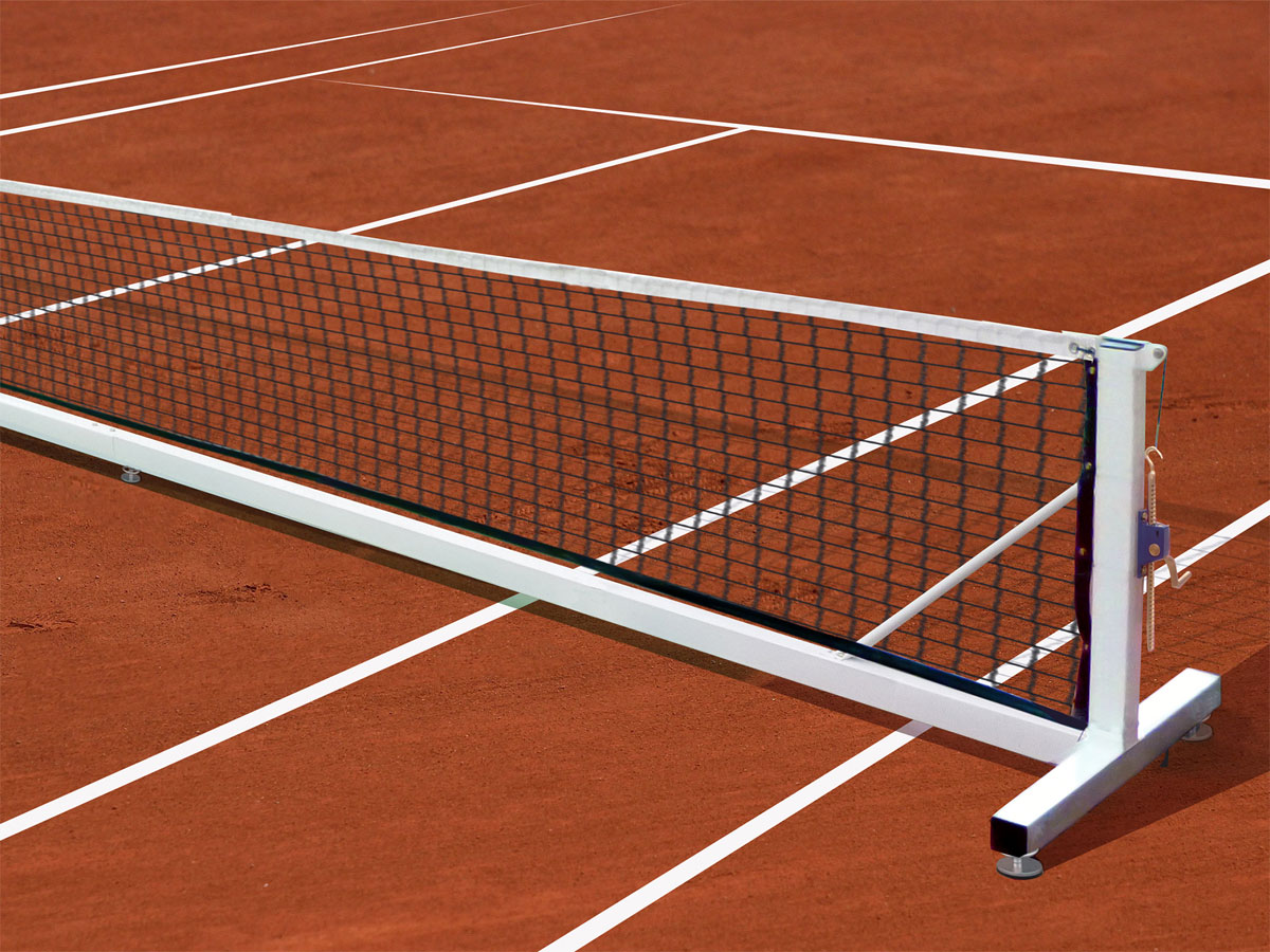 Trụ tennis di động ống kẽm vuông S25219