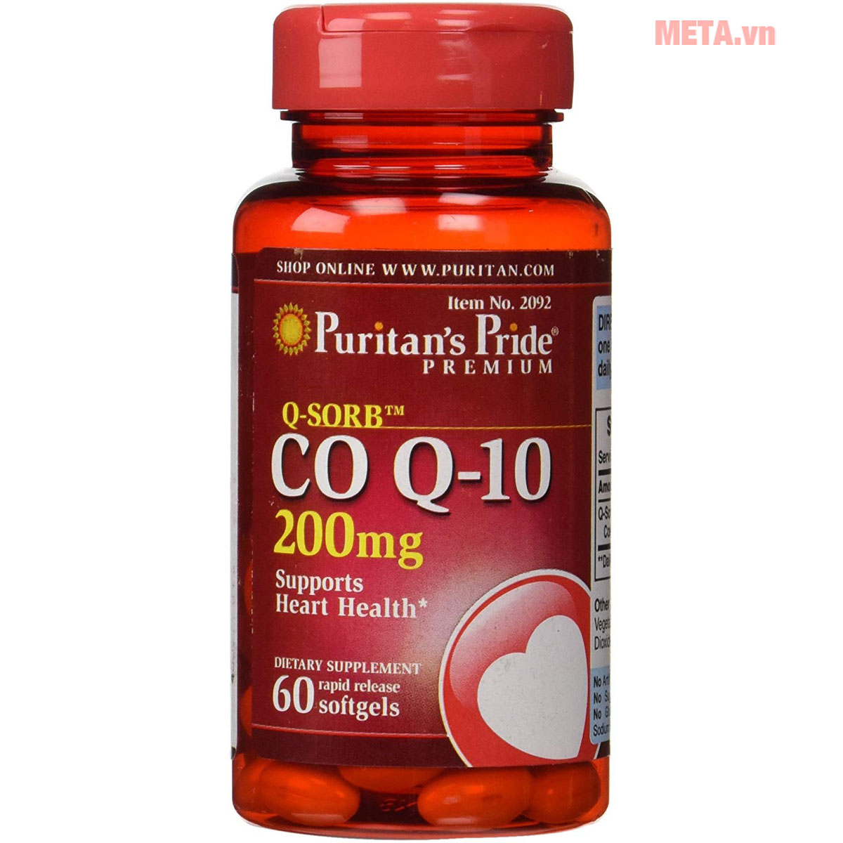 Puritan's Pride Q-SORB™ Co Q-10 200mg (2092)  