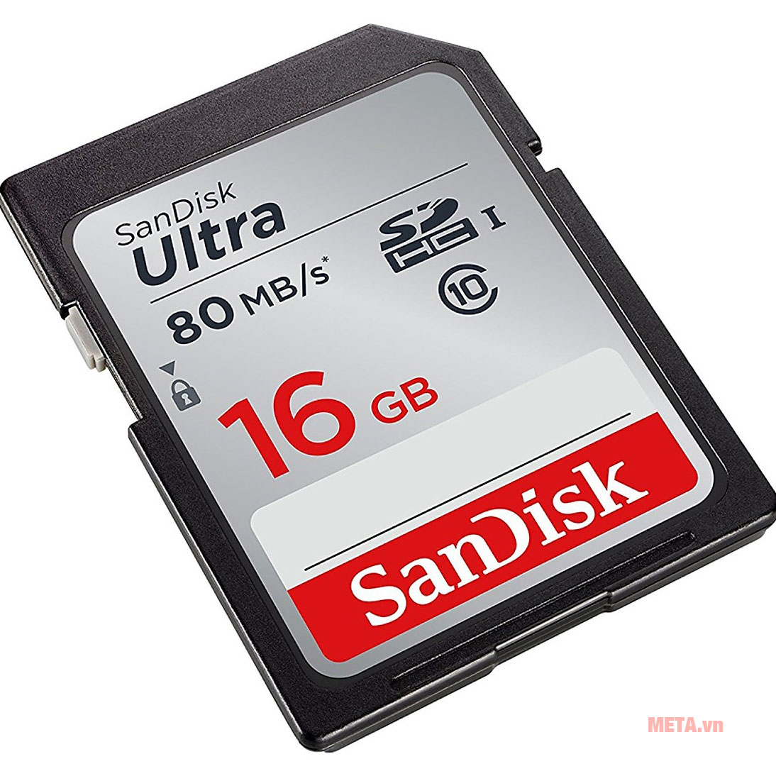 Thẻ nhớ Sandisk 16Gb Ultra SDHC C10 80MB/s SDSDUNC-016G-GN6IN