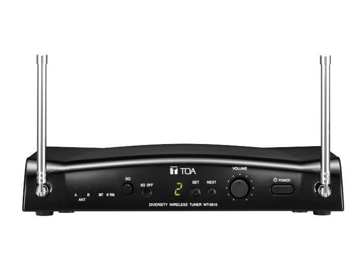Bộ thu không dây UHF TOA WT-5810 F01