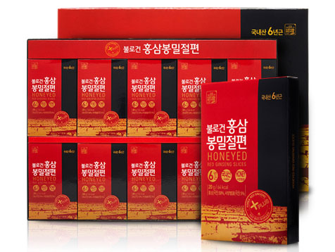 Hộp hồng sâm lát tẩm mật ong 200g