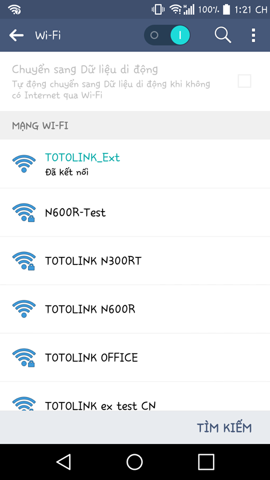 Mở rộng sóng Wifi Totolink 