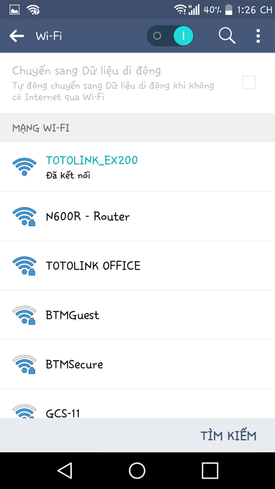 Cài đặt Bộ mở rộng sóng Wifi Totolink
