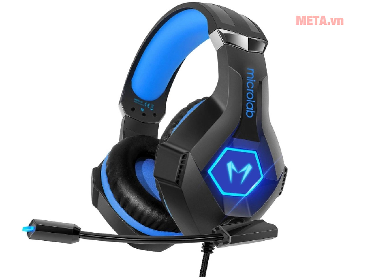 Tai nghe Gaming chụp tai (Headphone Gaming) Microlab G7 - META.vn
