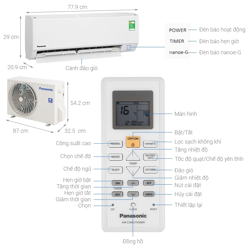 Điều hòa 1 chiều 12000 BTU  