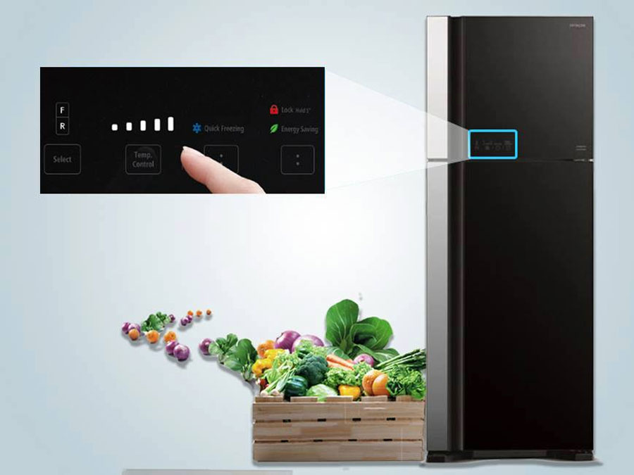 Tủ lạnh Inverter Hitachi R-FG630PGV7(GBK) 510 lít