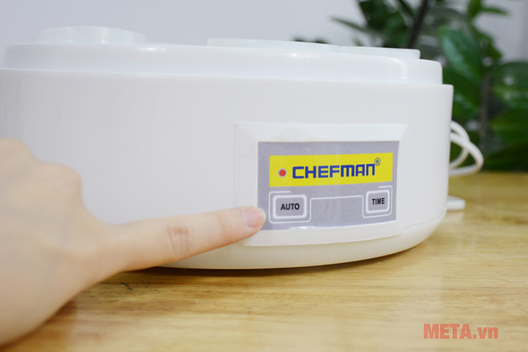 Máy làm sữa chua Chefman 8 cốc nhựa CM302N