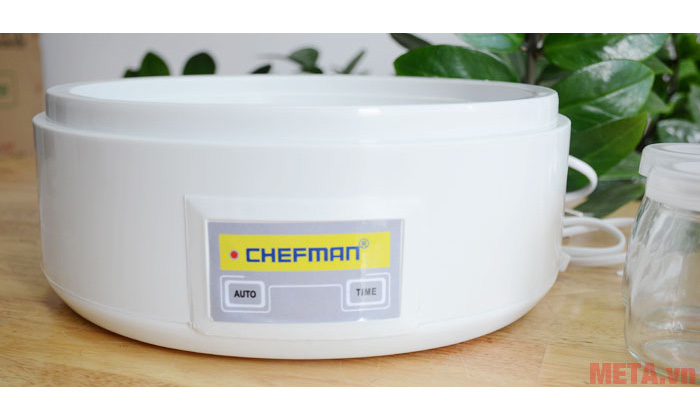 Máy làm sữa chua Chefman 8 cốc thủy tinh (CM - 302T)