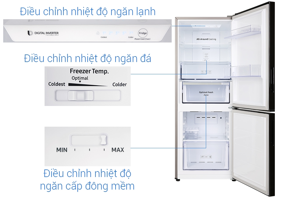 Tủ lạnh Samsung Inverter  