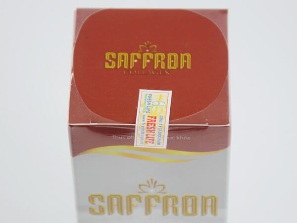 Tem đảm bảo hàng chính hãng Saffron sủi
