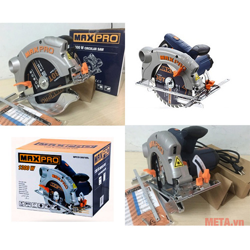 Máy cưa gỗ 185mm Maxpro MPCS1300/185L