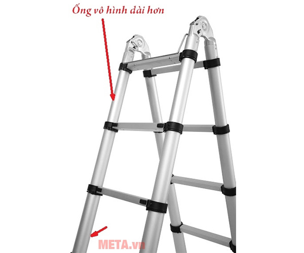 Thang nhôm rút gọn Xstep XM-25